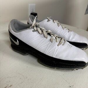 Men's White  Nike Golf Shoes - Size 9